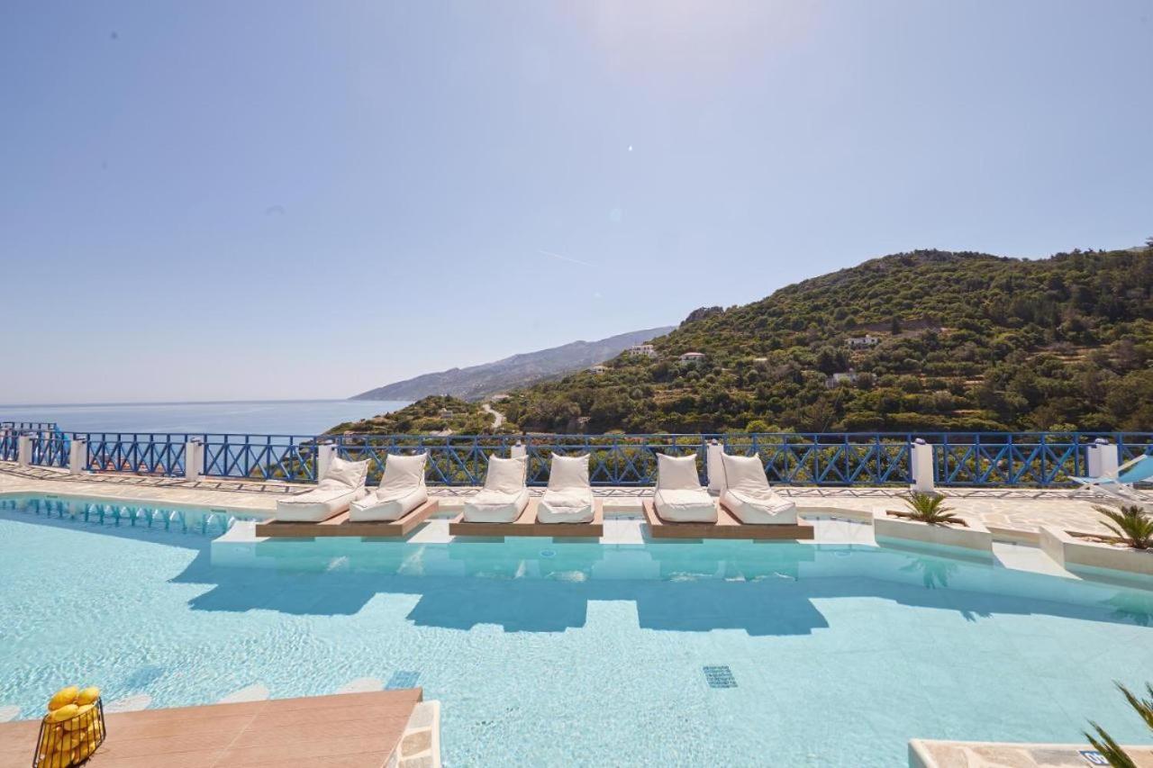 Sea View Kerame Villa Evdilos  Exterior photo