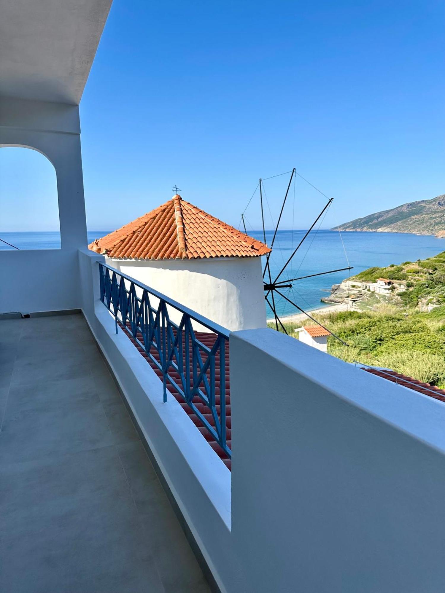 Sea View Kerame Villa Evdilos  Exterior photo