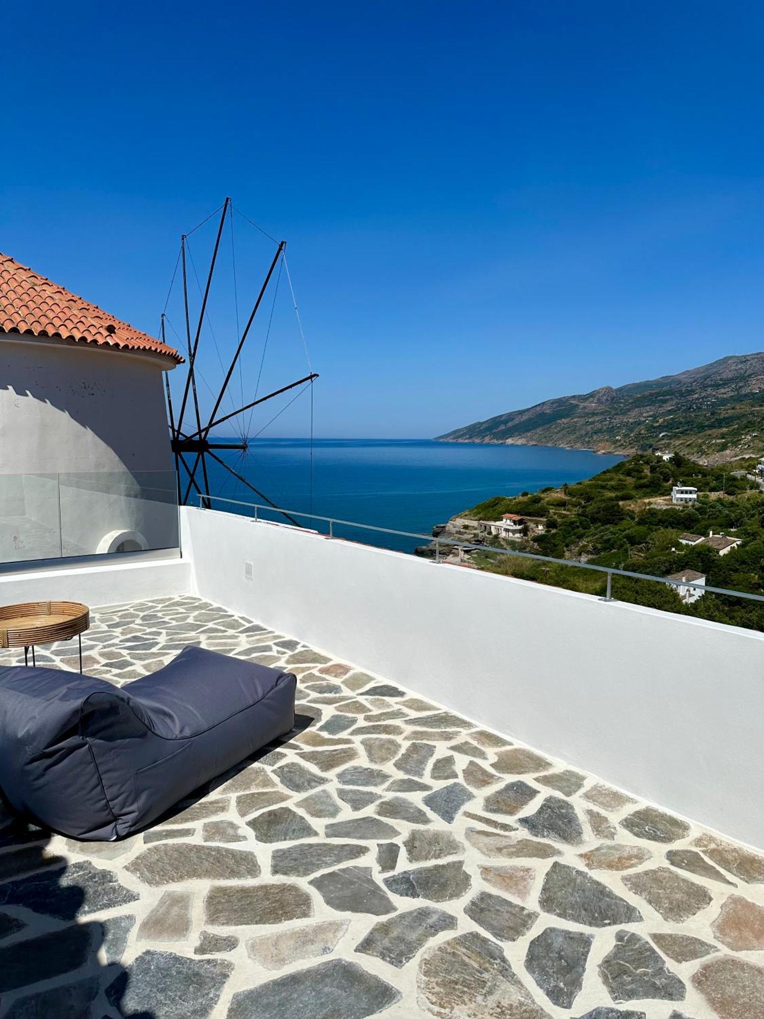 Sea View Kerame Villa Evdilos  Exterior photo